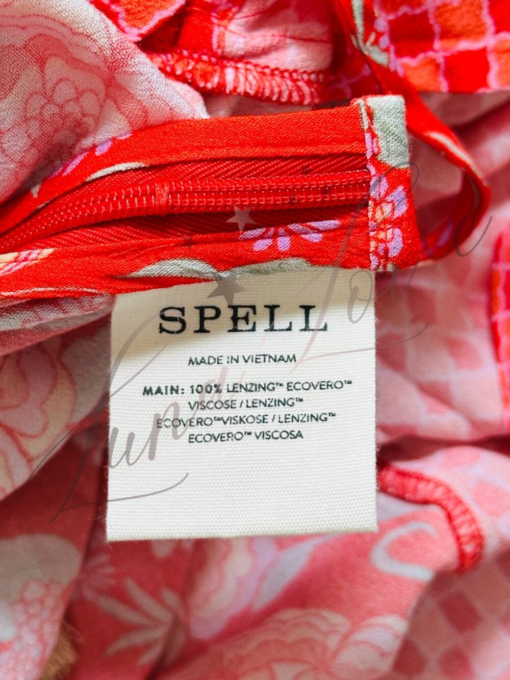 SPELL x Free People Full Bloom Ruffle Soirée Dress (size M) NWT - Picture 8 of 13